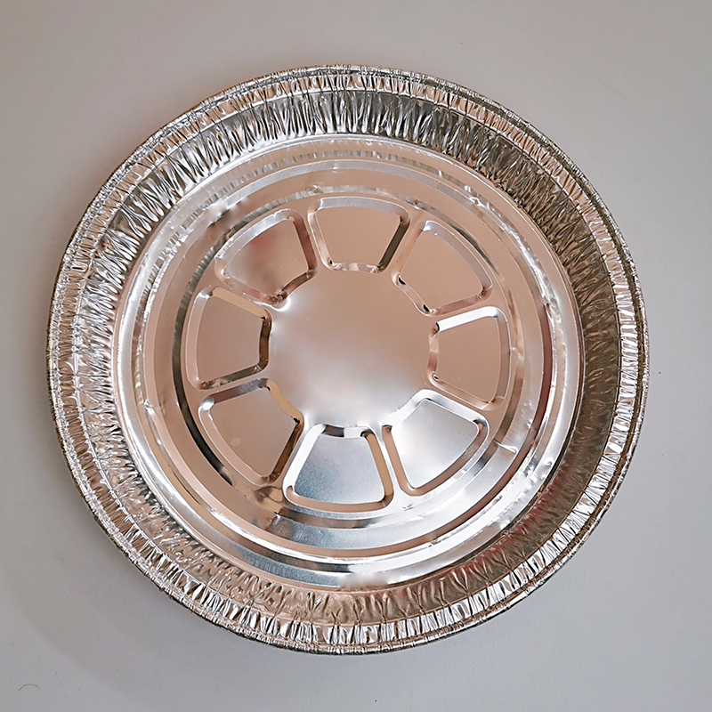 10 Inches Barbecue Baking Pizza Aluminum Foil Serving Pan