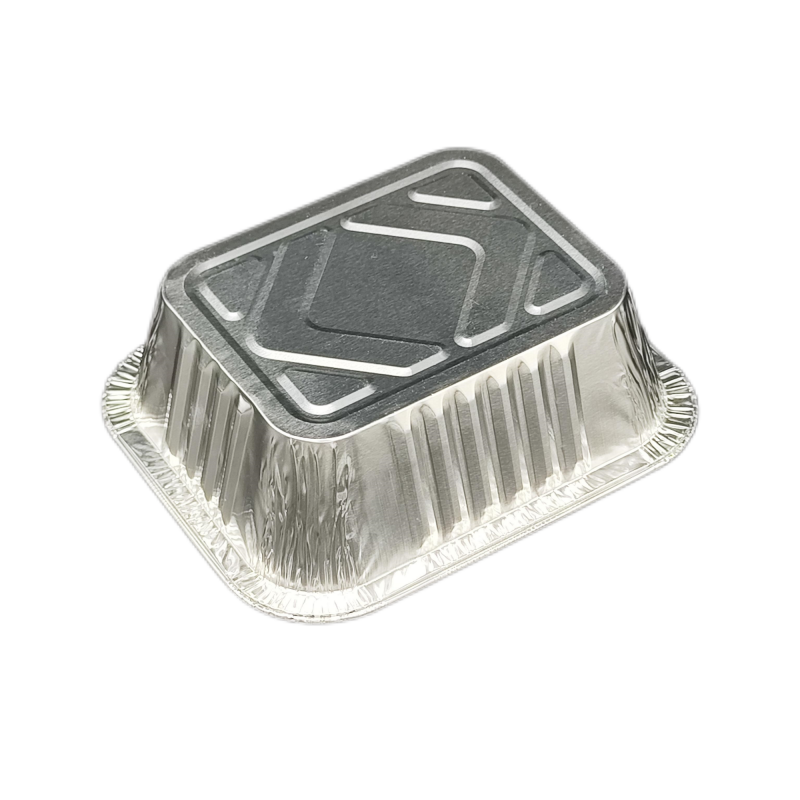 500ml Rectangular Aluminum Foil Food Tray