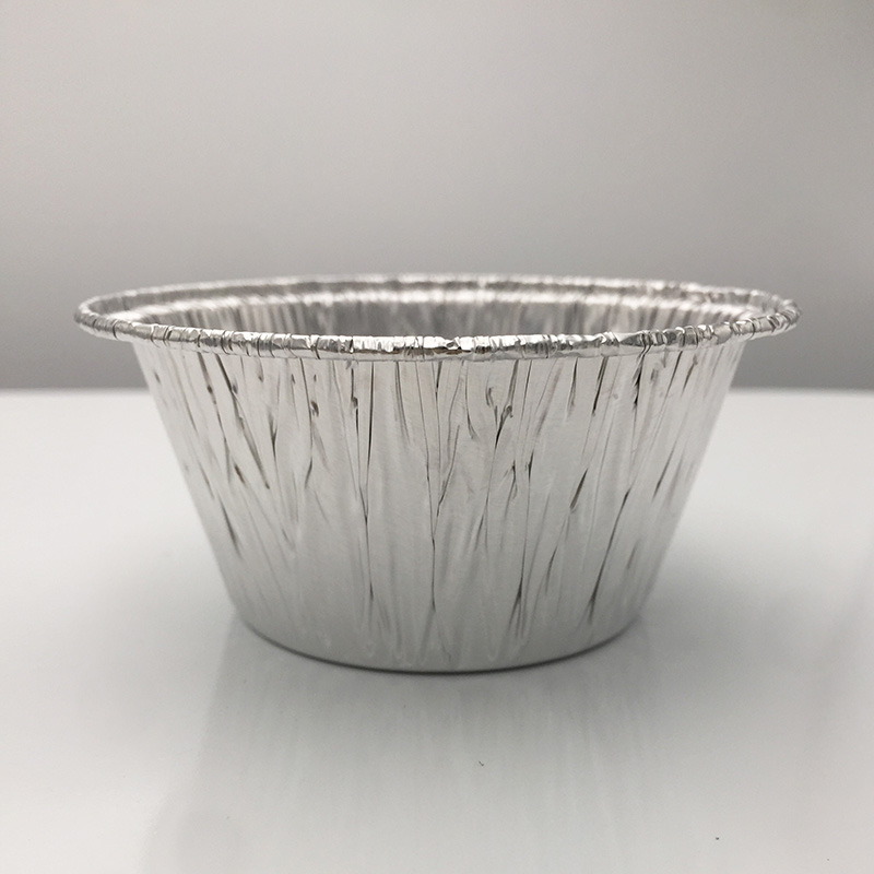 Mini round disposable aluminum foil container Baking bowl