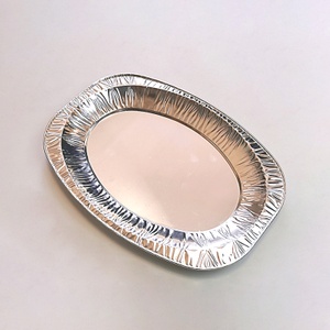 Disposable Oval Aluminum Foil Roast Dish Small