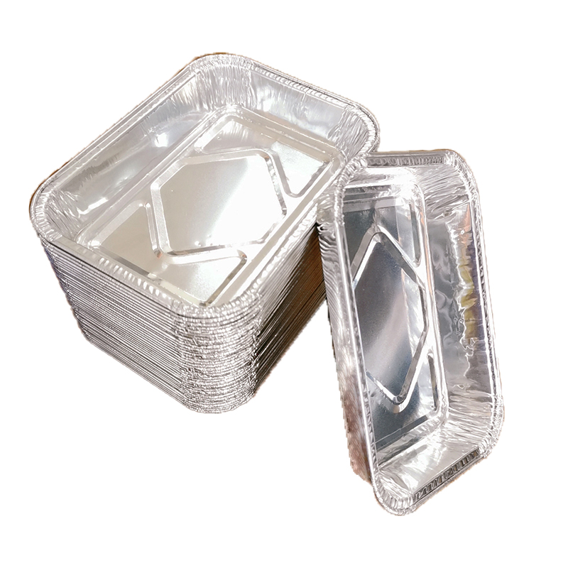 Food Grade Disposable recyclable Small aluminum foil baking plate 