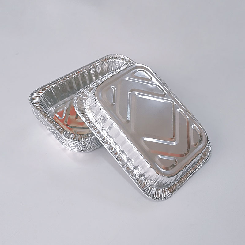 230ml Rectangular Aluminum Foil Baking Cake Pan