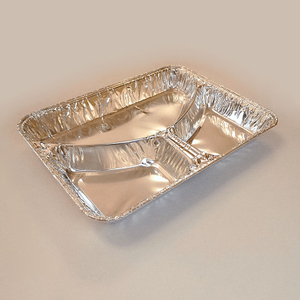Disposable Multi Grid Lunch Box Aluminum Foil Tray