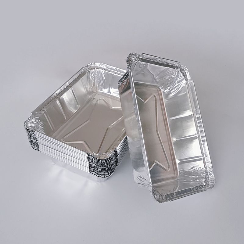 1100ml Disposable Food Grade Aluminum Foil Oven Tray